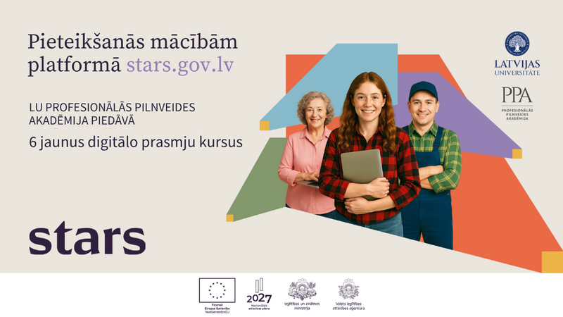 Jauna pieteikšanās digitālo prasmju programmām 